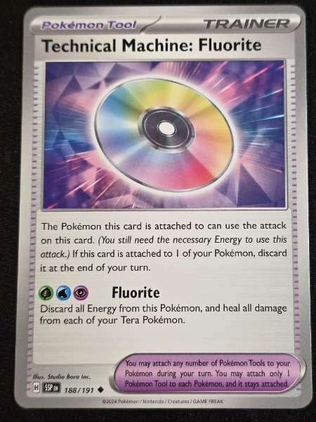 Technical Machine: Fluorite - Surging Sparks #188/191