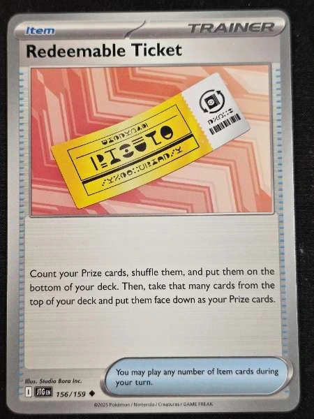 Redeemable Ticket - Journey Together #156/159