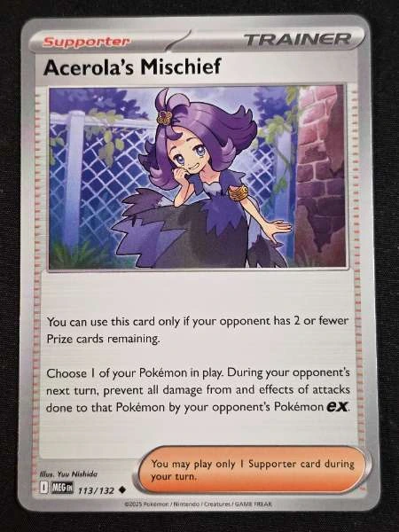 Acerola's Mischief - Mega Evolution #113/132