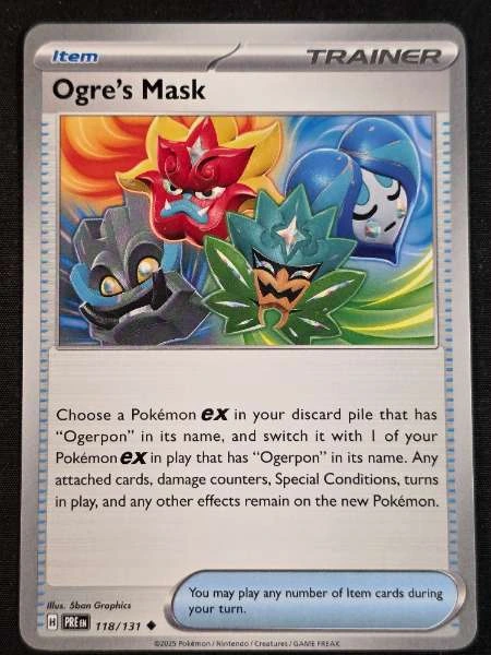 Ogre's Mask - Prismatic Evolutions #118/131