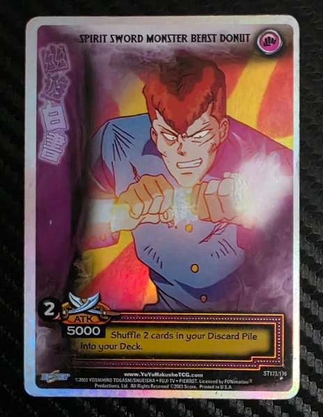 Spirit Sword Monster Beast Donut - Ghost Files #ST173/176