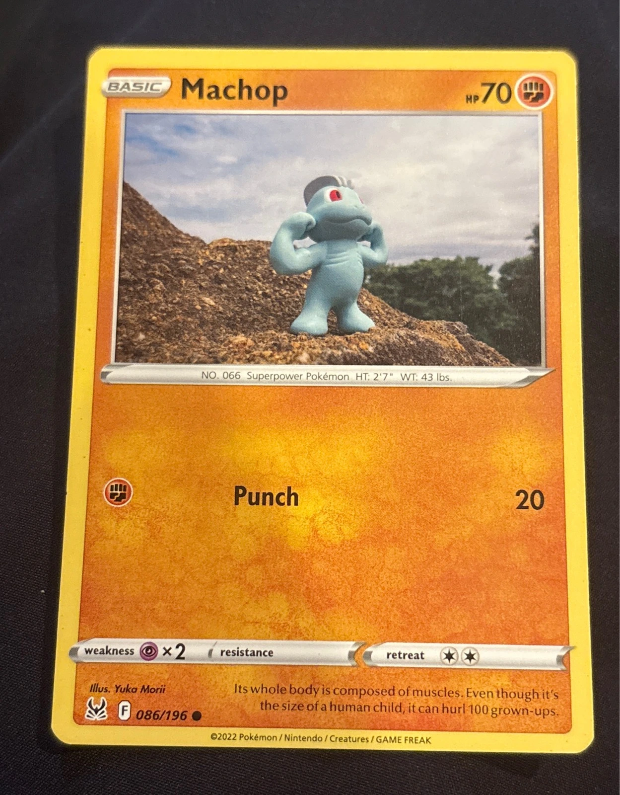Machop - Lost Origin #086/196