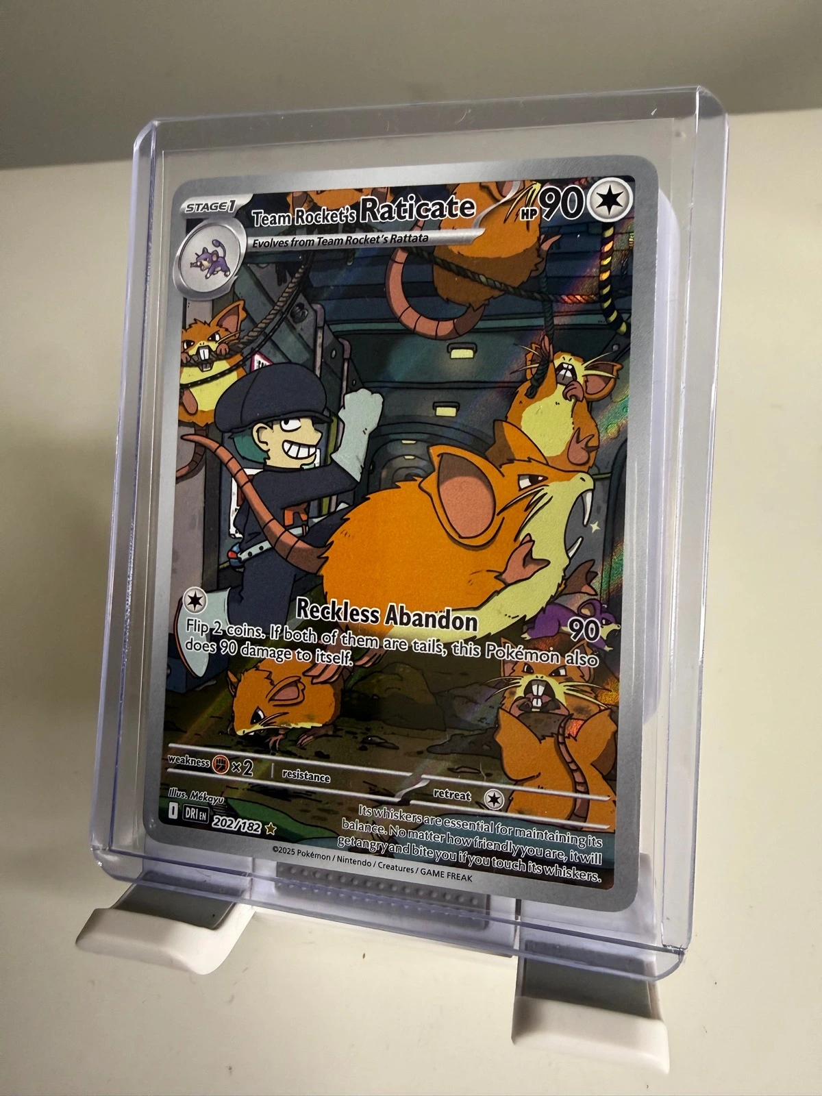 Team Rocket's Raticate - Destined Rivals #202/182