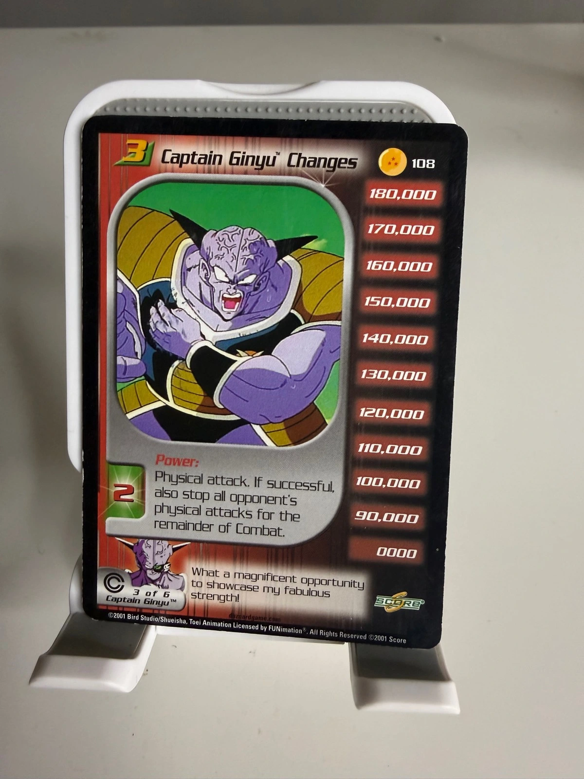 Captain Ginyu Changes - Trunks Saga #108