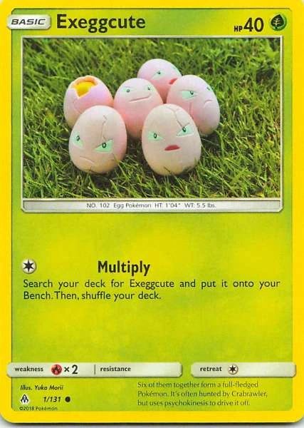 Exeggcute - Forbidden Light #1/131