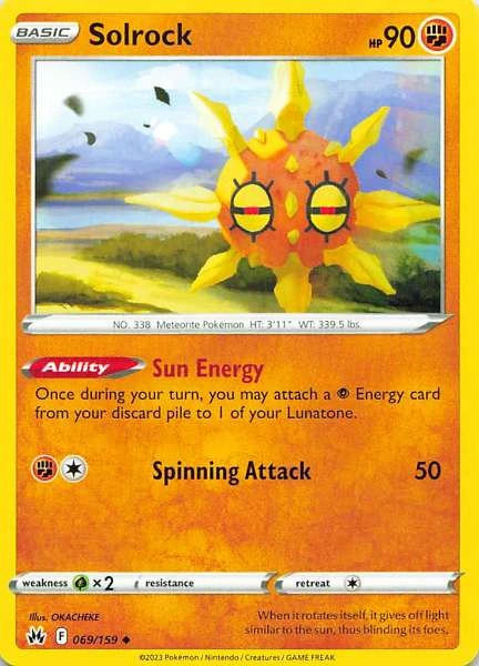 Solrock - Crown Zenith #069/159