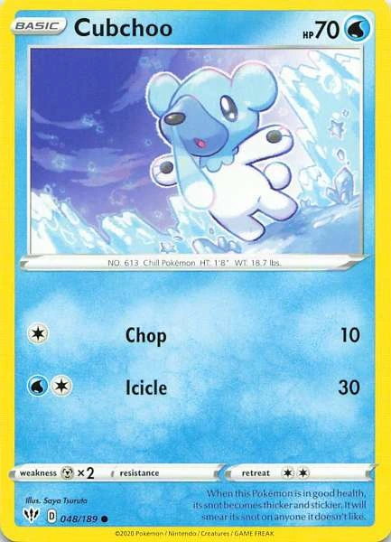 Cubchoo - Darkness Ablaze #048/189