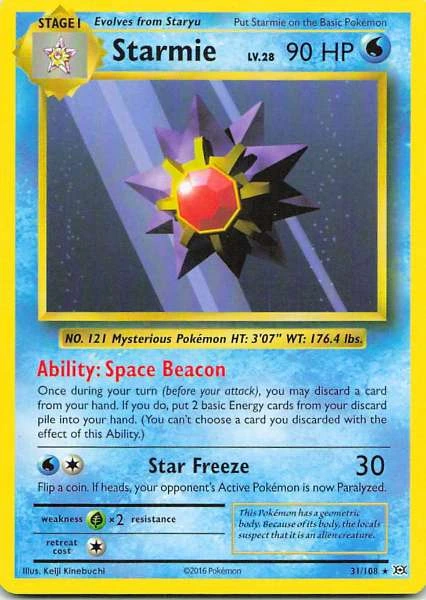 Starmie - Evolutions #31/108