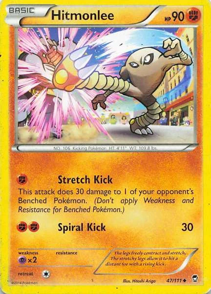 Hitmonlee - Furious Fists #47/111