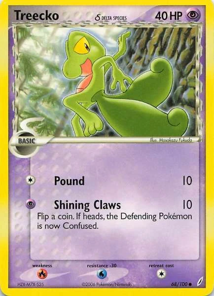 Treecko - Crystal Guardians #68/100