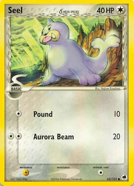 Seel - EX Dragon Frontiers #62/101