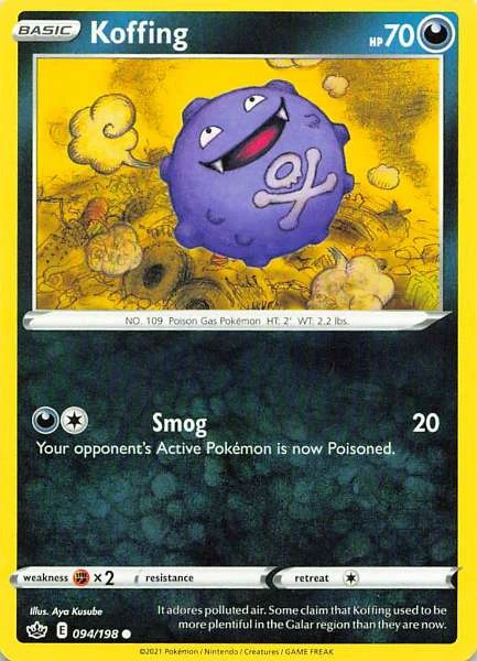 Koffing - Chilling Reign #094/198