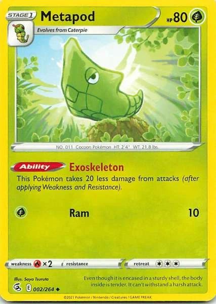 Metapod - Fusion Strike #002/264