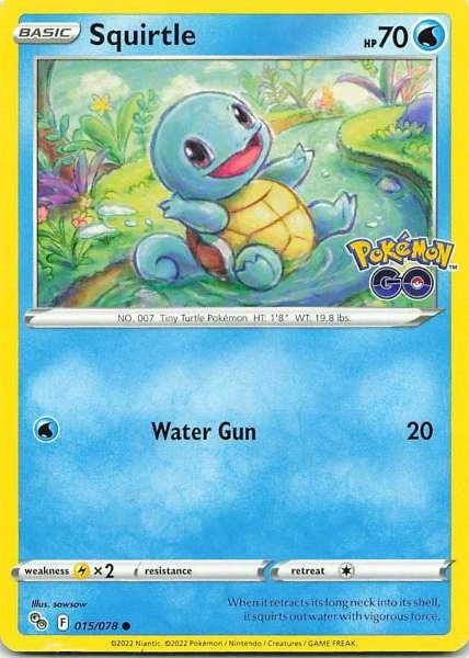 Squirtle - Pokemon GO #015/078