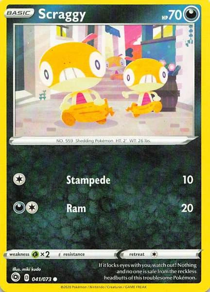 Scraggy - Champion's Path #041/073