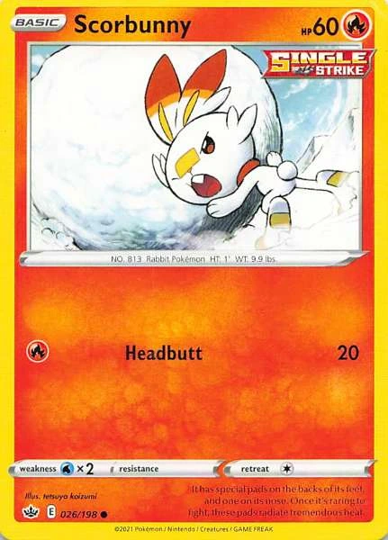 Scorbunny - Chilling Reign #026/198