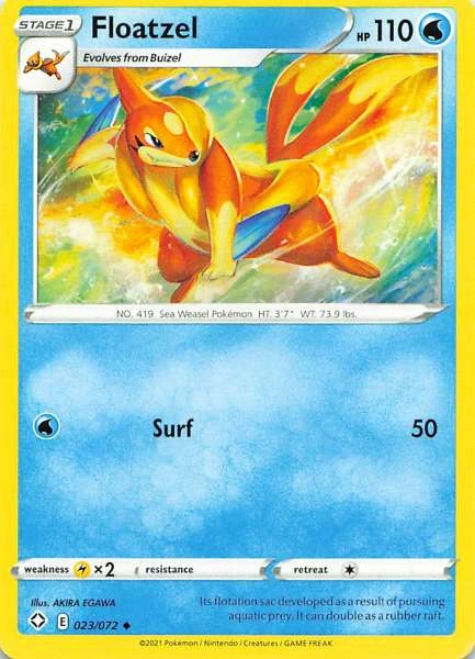 Floatzel - Shining Fates #023/072