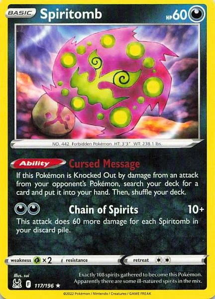 Spiritomb - Lost Origin #117/196