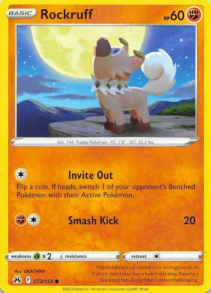 Rockruff - Crown Zenith #073/159