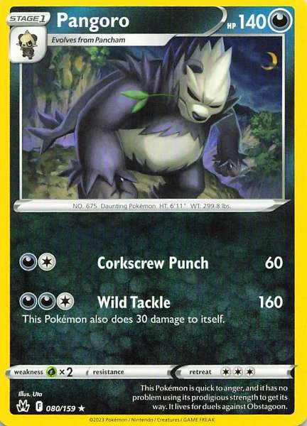 Pangoro - Crown Zenith #080/159