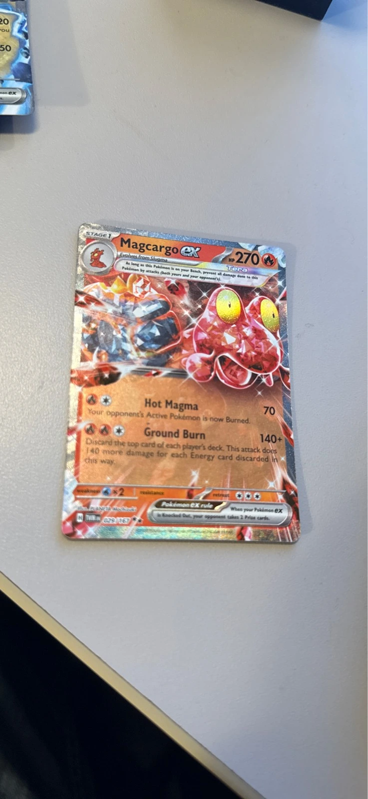 Magcargo ex - Scarlet & Violet: Twilight Masquerade #029/167