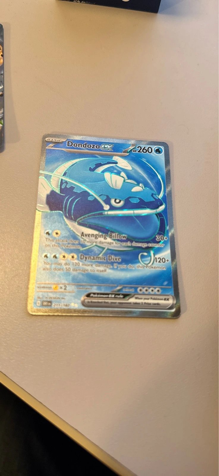 Dondozo ex - Stellar Crown #211/182