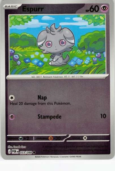 Espurr - Perfect Order #033/088