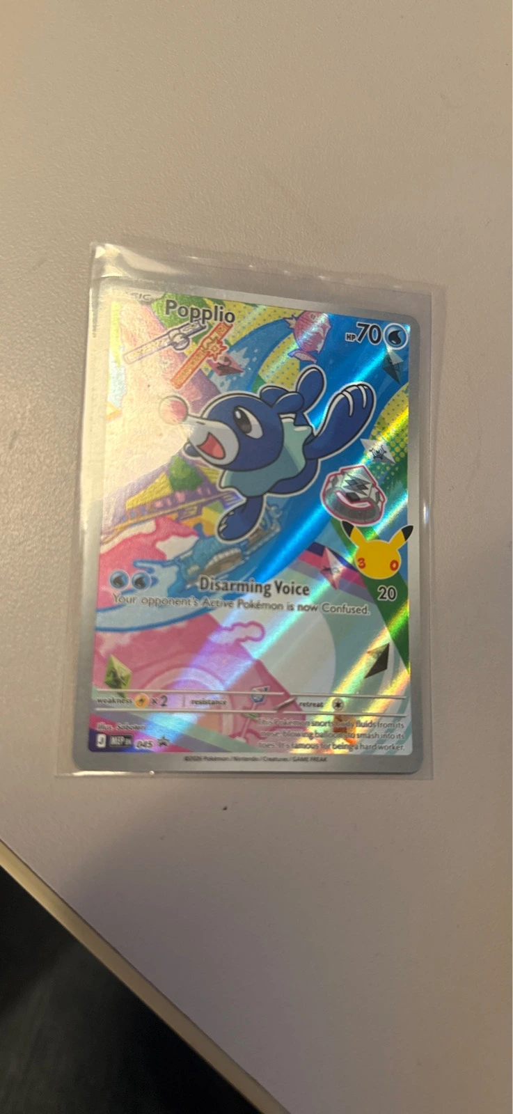 Popplio - First Partner Pack #045