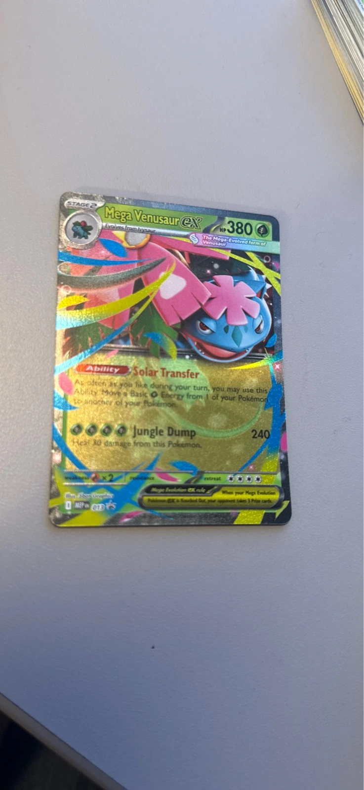 Mega Venusaur ex - XY Black Star Promos #013