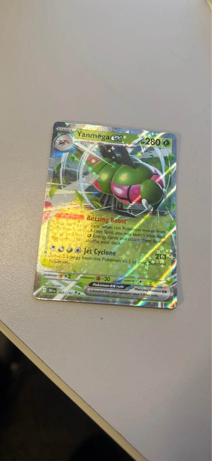 Yanmega ex - Destined Rivals #003/182