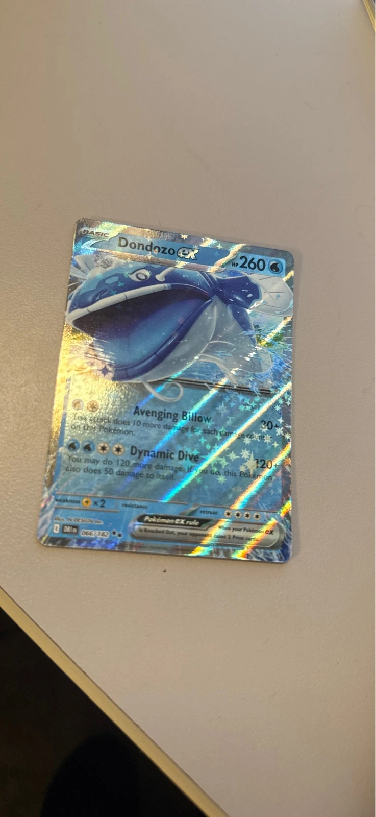 Dondozo ex - Destined Rivals #066/182
