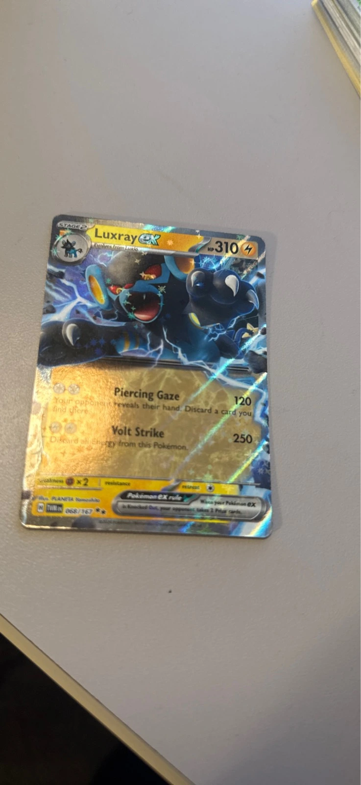 Luxray ex - Twilight Masquerade #068/167