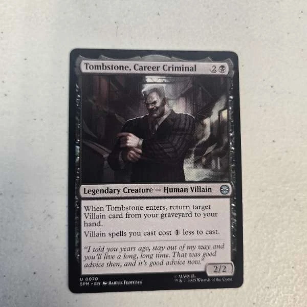 Tombstone, Career Criminal #0070