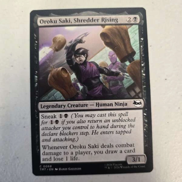 Oroku Saki, Shredder Rising #0068