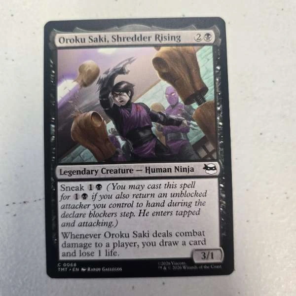Oroku Saki, Shredder Rising #0068