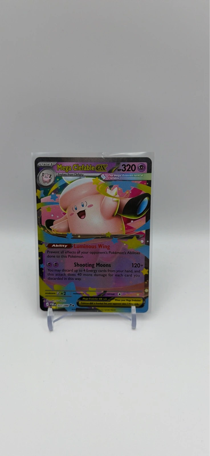 Mega Clefable ex #031/088