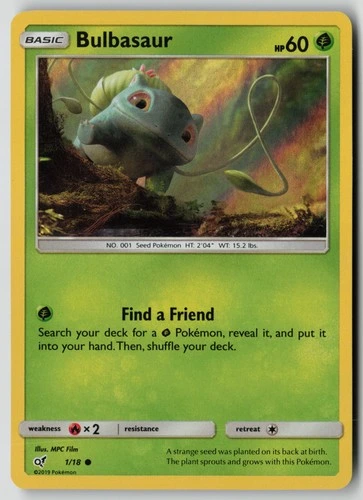 Bulbasaur - Detective Pikachu #1/18