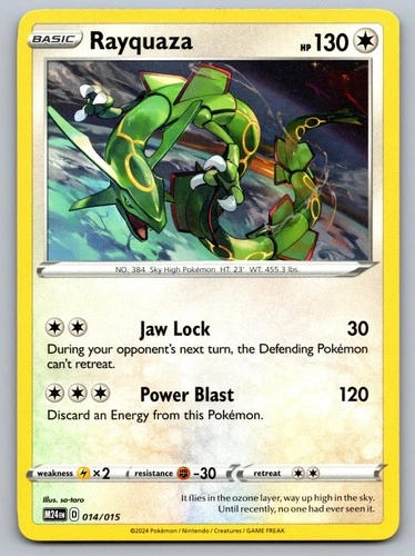 Rayquaza - McDonald's Collection 2024 #014/015