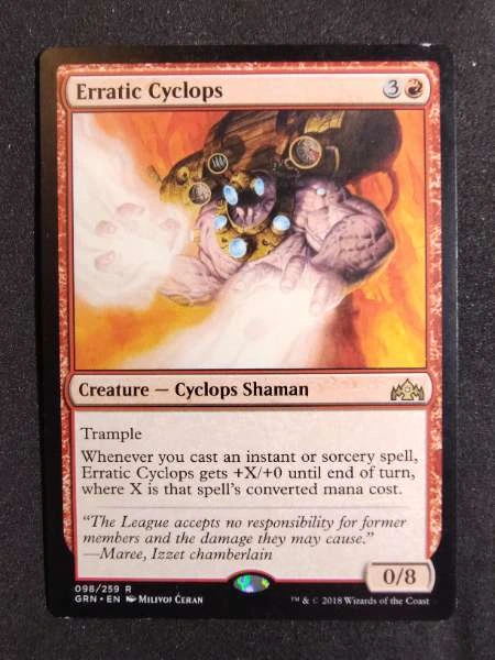 Erratic Cyclops - Guilds of Ravnica #098/259
