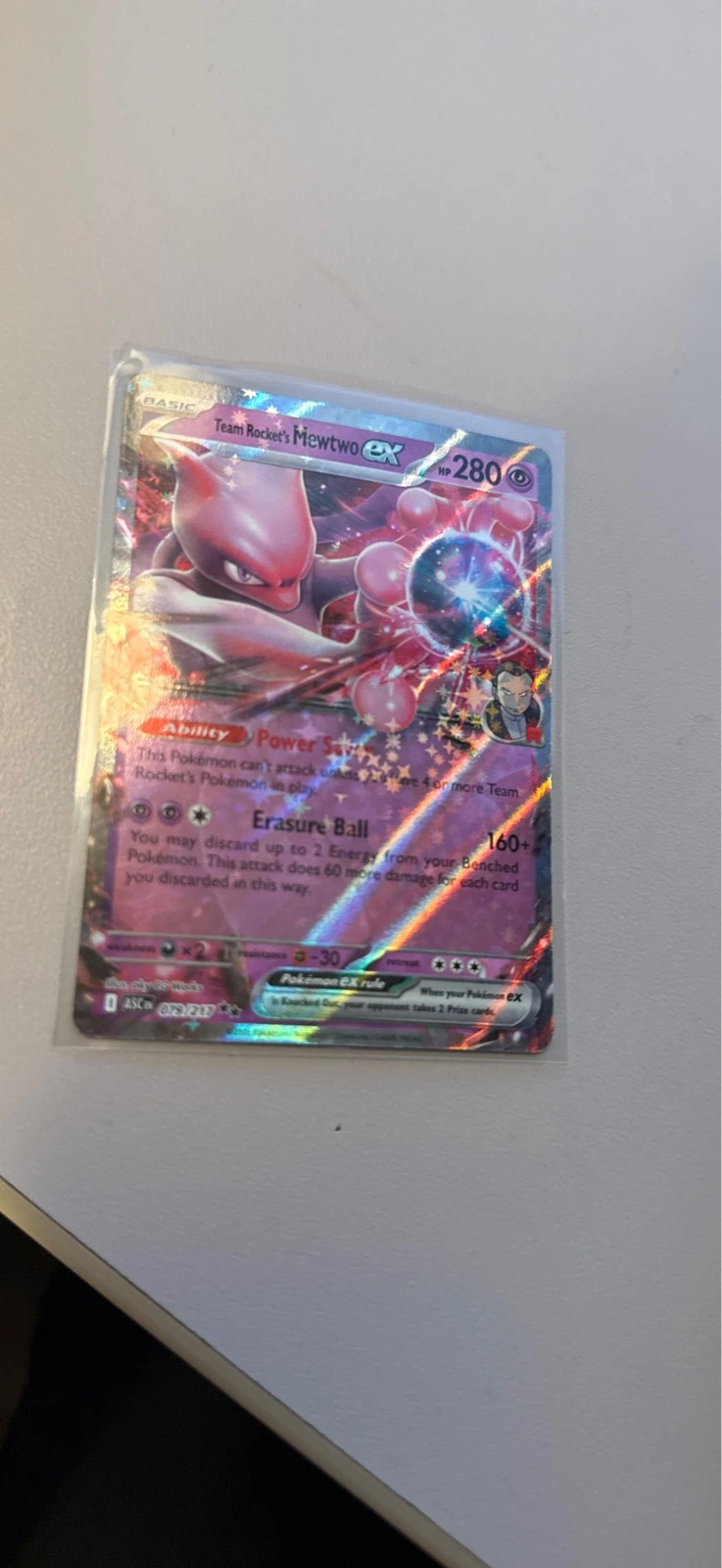 Team Rocket's Mewtwo ex - Ascended Heroes #079/217