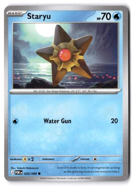 Staryu - ME03: Perfect Order #020/088
