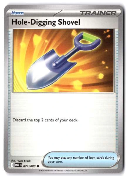 Hole-Digging Shovel - Perfect Order #074/088