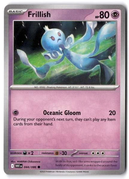 Frillish - White Flare #044/086