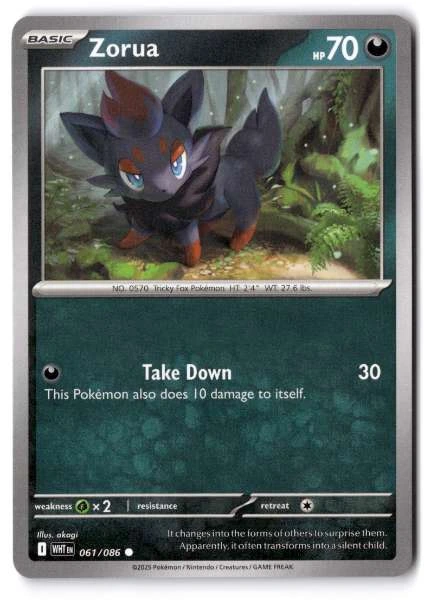 Zorua - White Flare #061/086