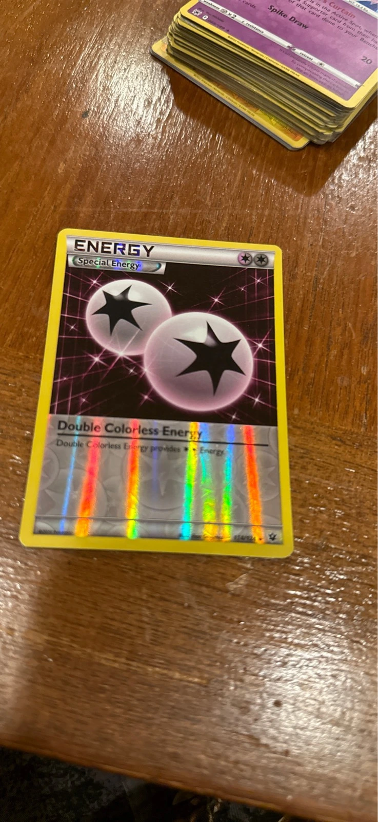 Double Colorless Energy - Fates Collide #124/124