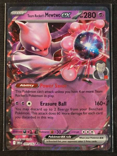 Team Rocket's Mewtwo ex - Destined Rivals #081/182