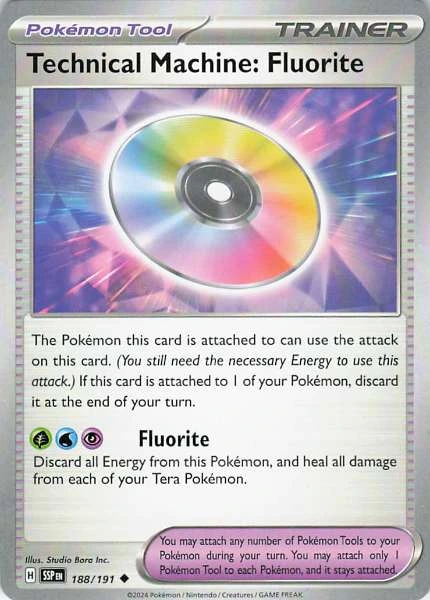 Technical Machine: Fluorite - Surging Sparks #188/191