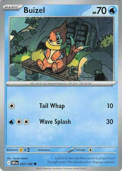 Buizel - Destined Rivals #057/182