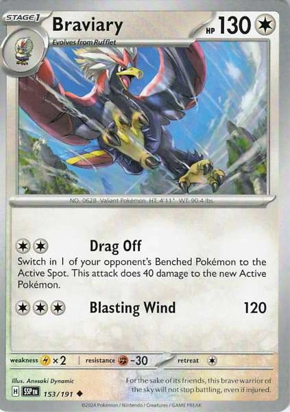 Braviary - Surging Sparks #153/191