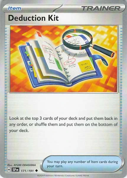 Deduction Kit - Surging Sparks #171/191